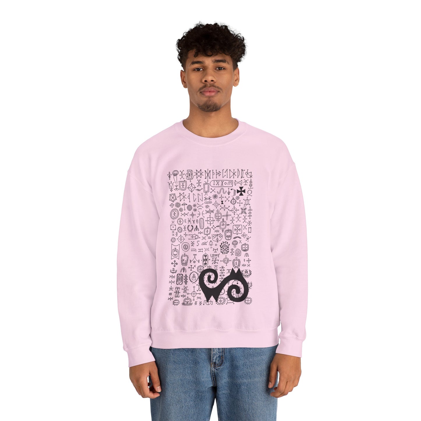 Tribal-loop Unisex Heavy Blend™ Crewneck Sweatshirt