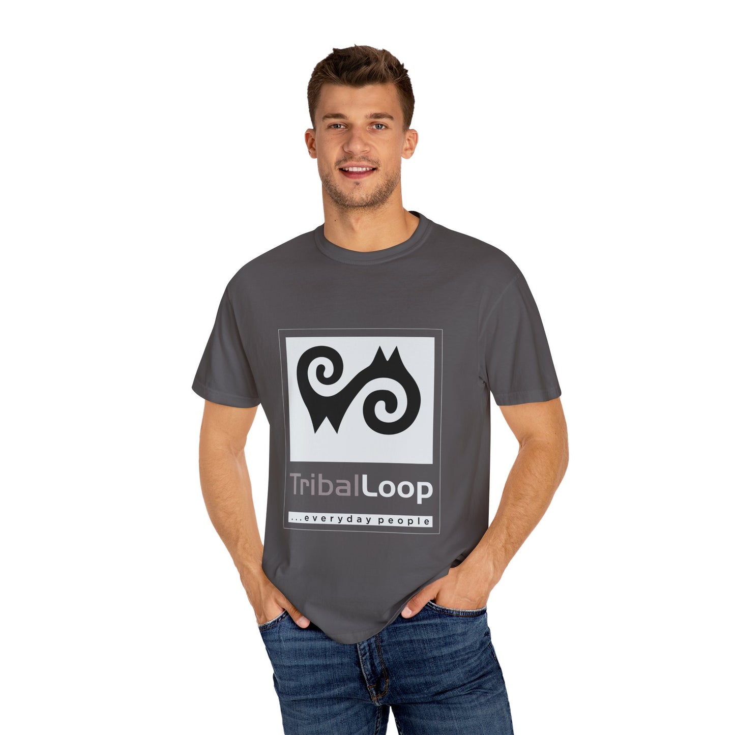 Tribal-loop comfort T-shirt