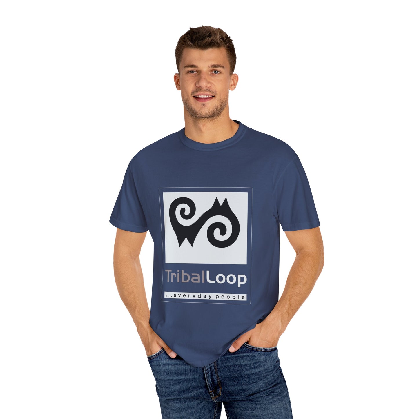 Tribal-loop comfort T-shirt