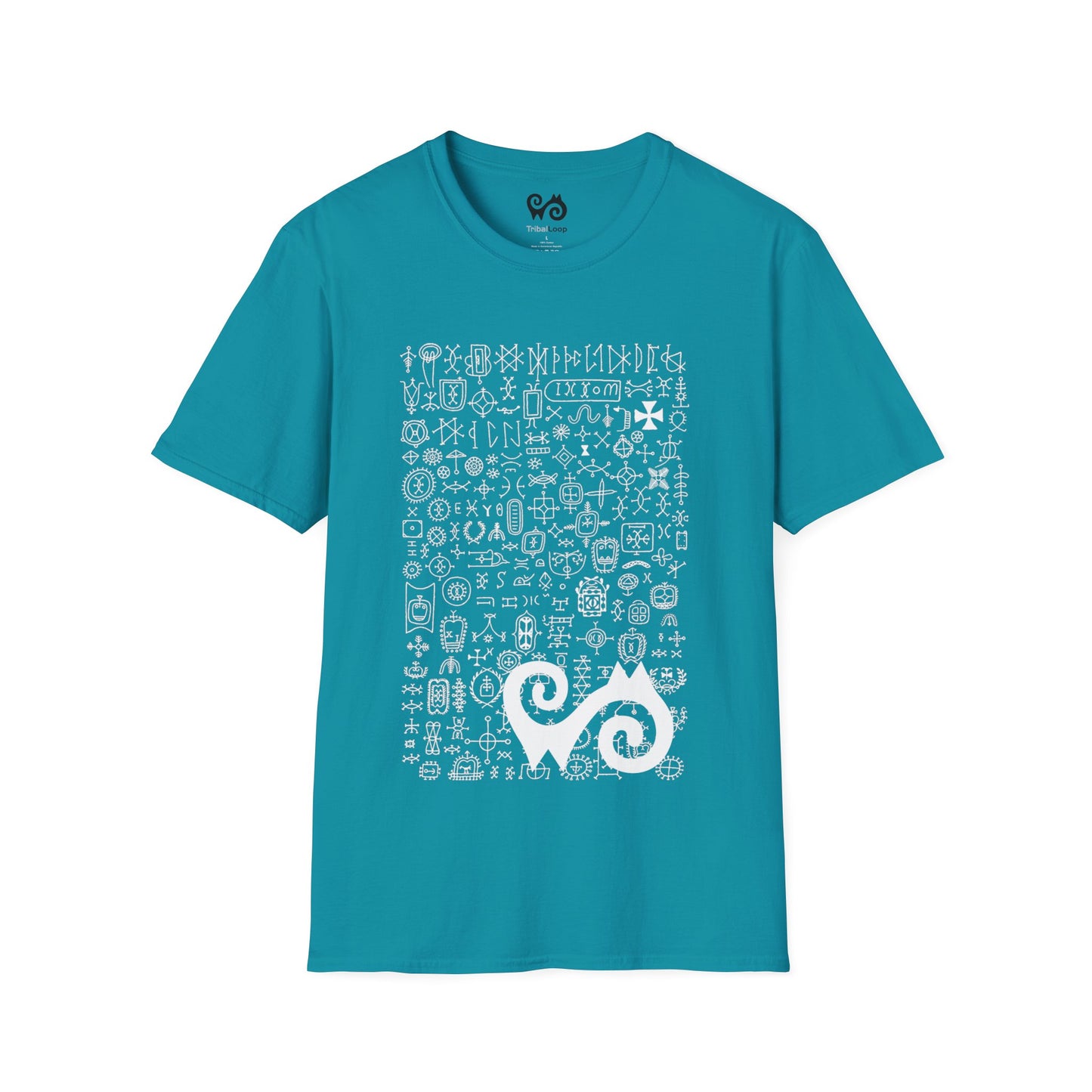 Tribal-loop Unisex Softstyle T-Shirt