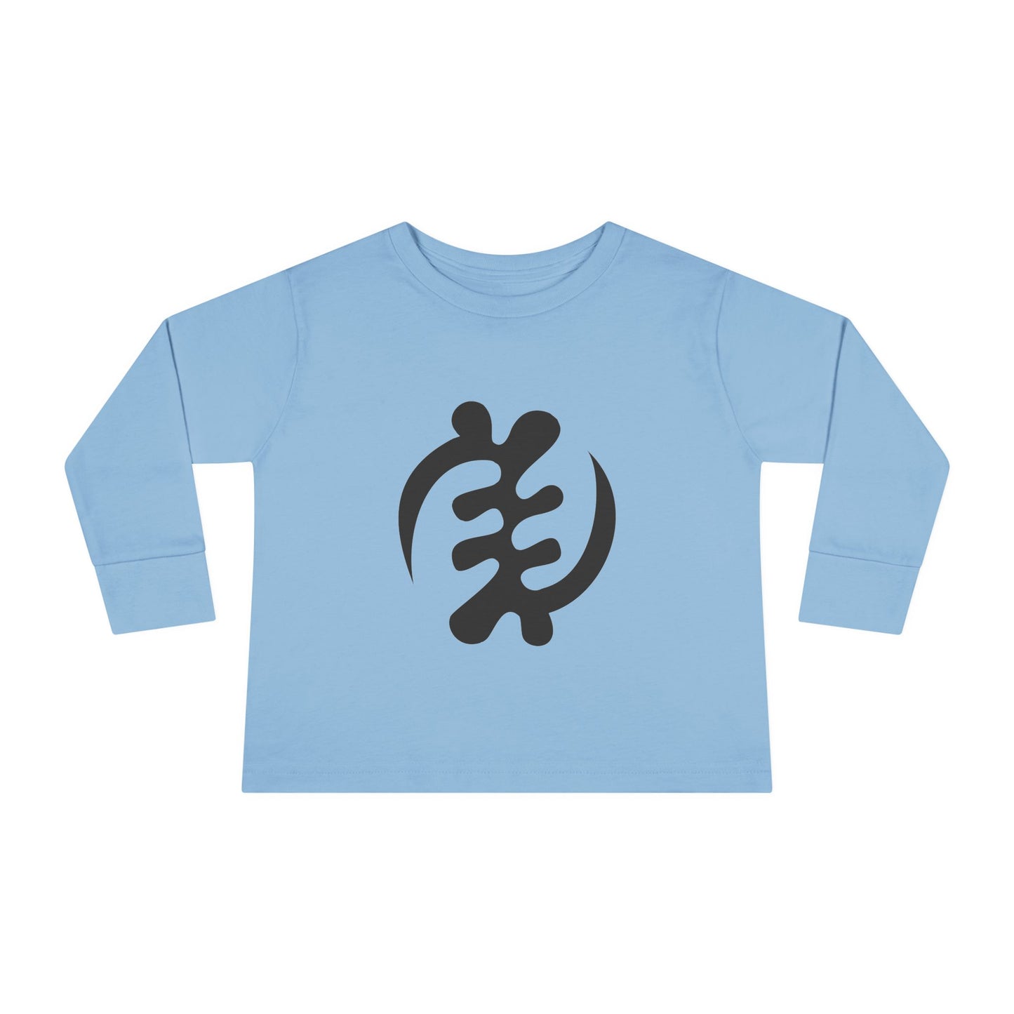 Tribal Loop  Adinkra ''Gye Nyame'' Toddler Long Sleeve Tee