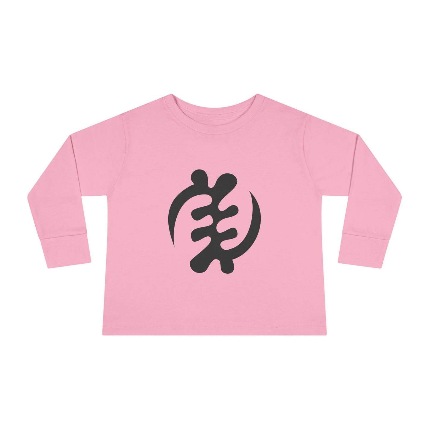 Tribal Loop  Adinkra ''Gye Nyame'' Toddler Long Sleeve Tee