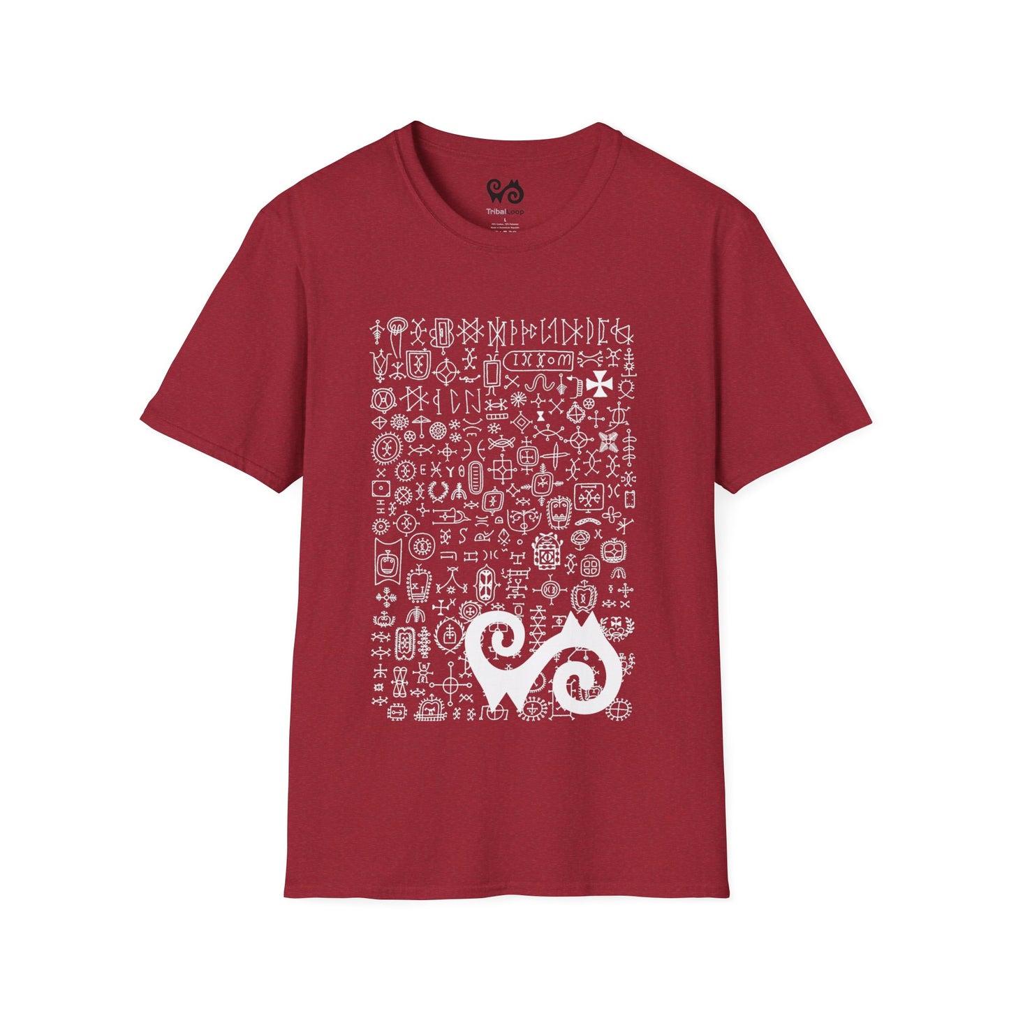 Tribal-loop Unisex Softstyle T-Shirt