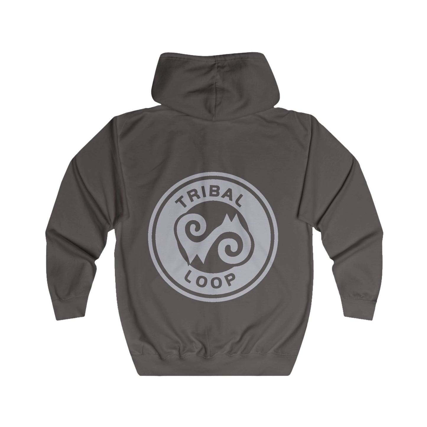 Adinkra Energy Symbol Full-Zip Hoodie | Tribal Loop