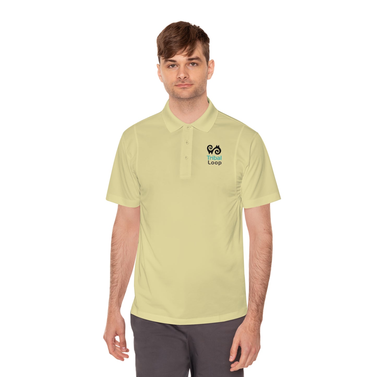 Tribal Loop Men's Sport Polo Shirt