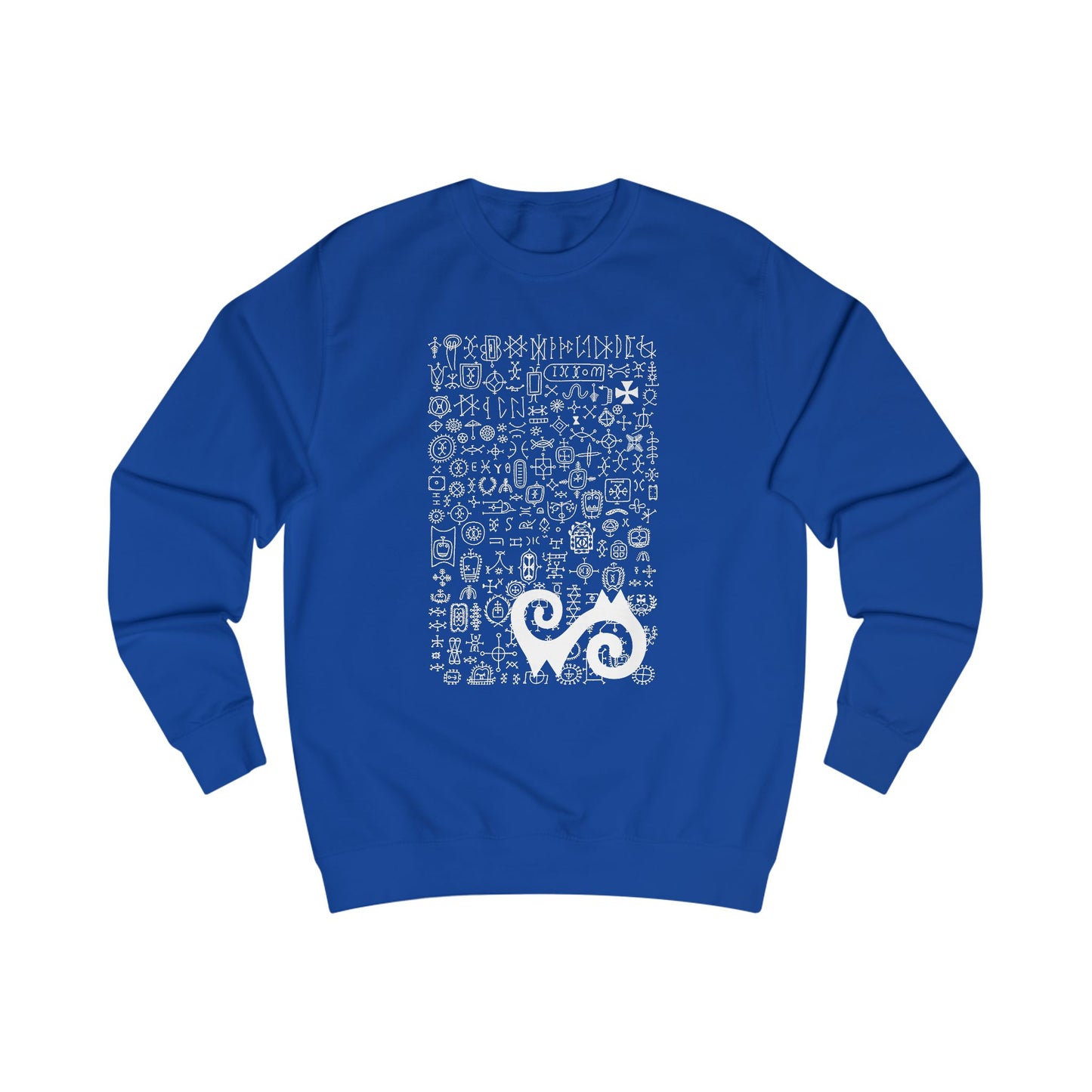 Nsibidi & Adinkra Unisex Symbols Sweatshirt | Tribal Loop