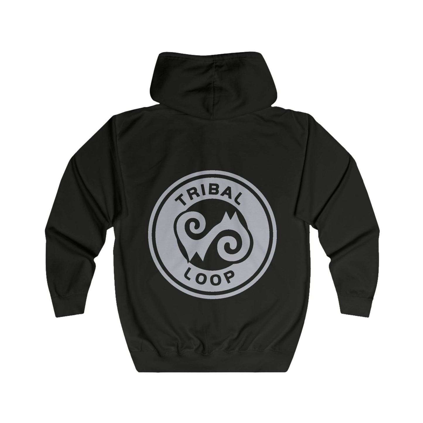 Adinkra Energy Symbol Full-Zip Hoodie | Tribal Loop