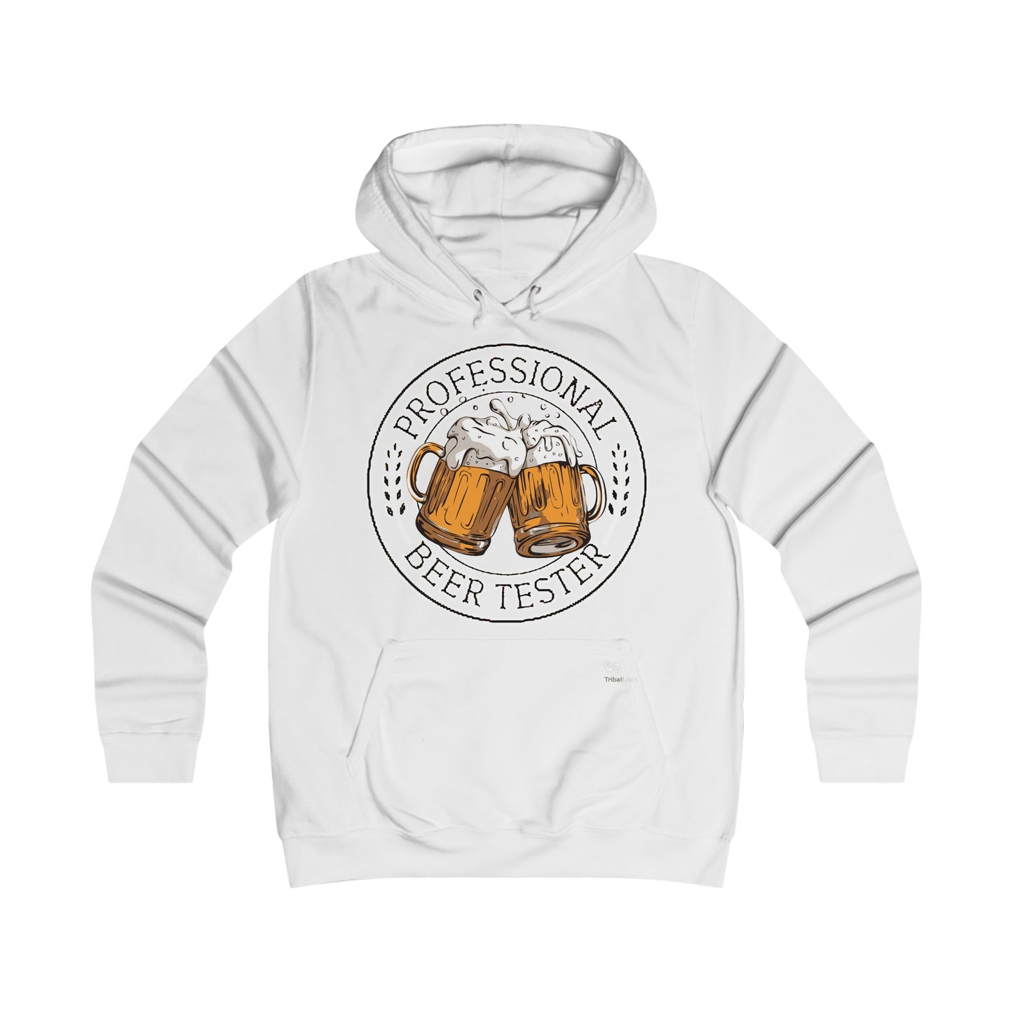 Tribal-Loop Girlie College Hoodie