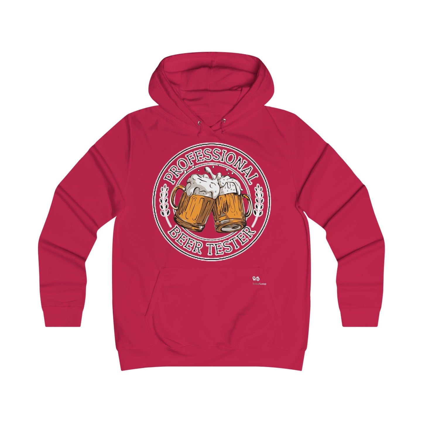 Tribal-Loop Girlie College Hoodie