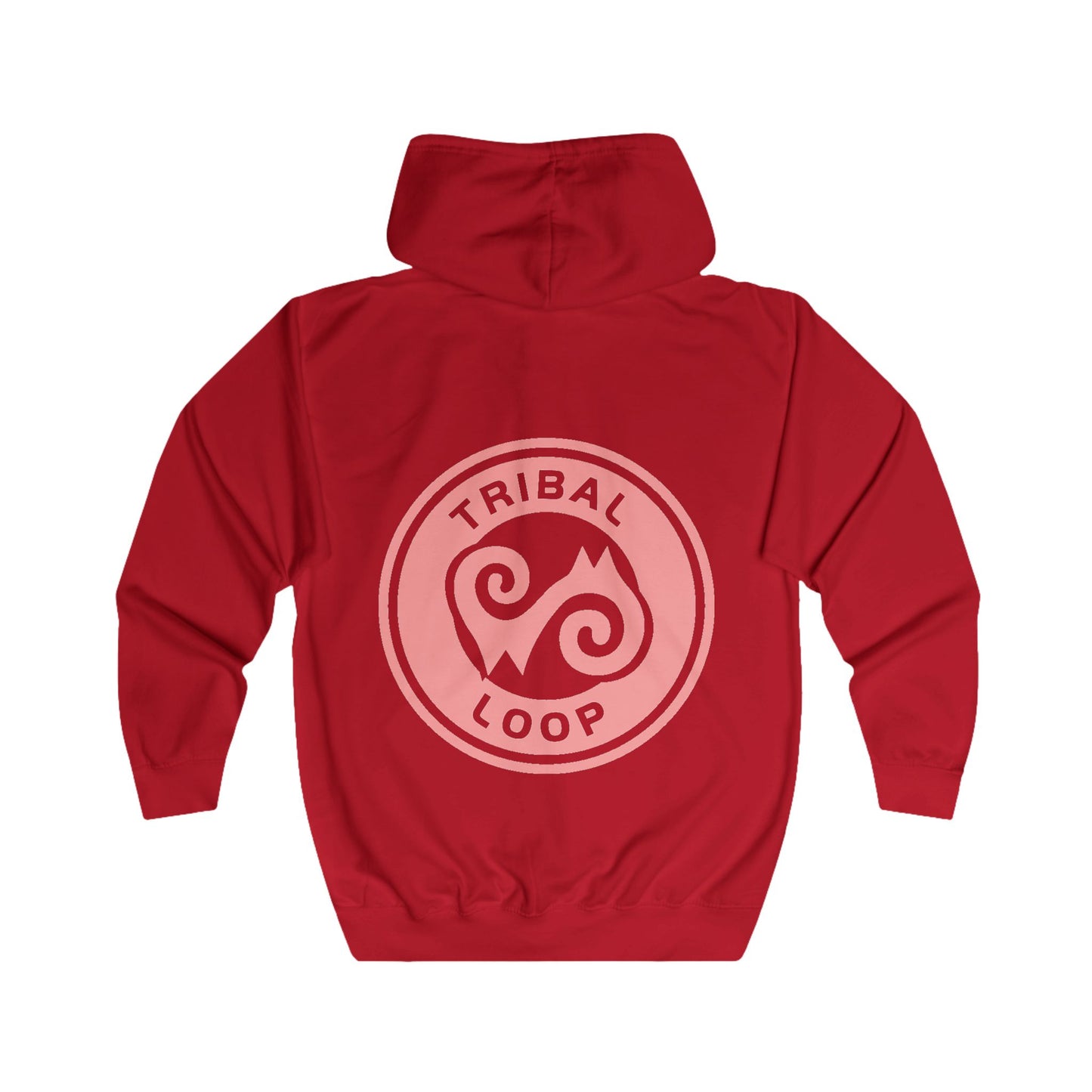 Adinkra Energy Symbol Full-Zip Hoodie | Tribal Loop