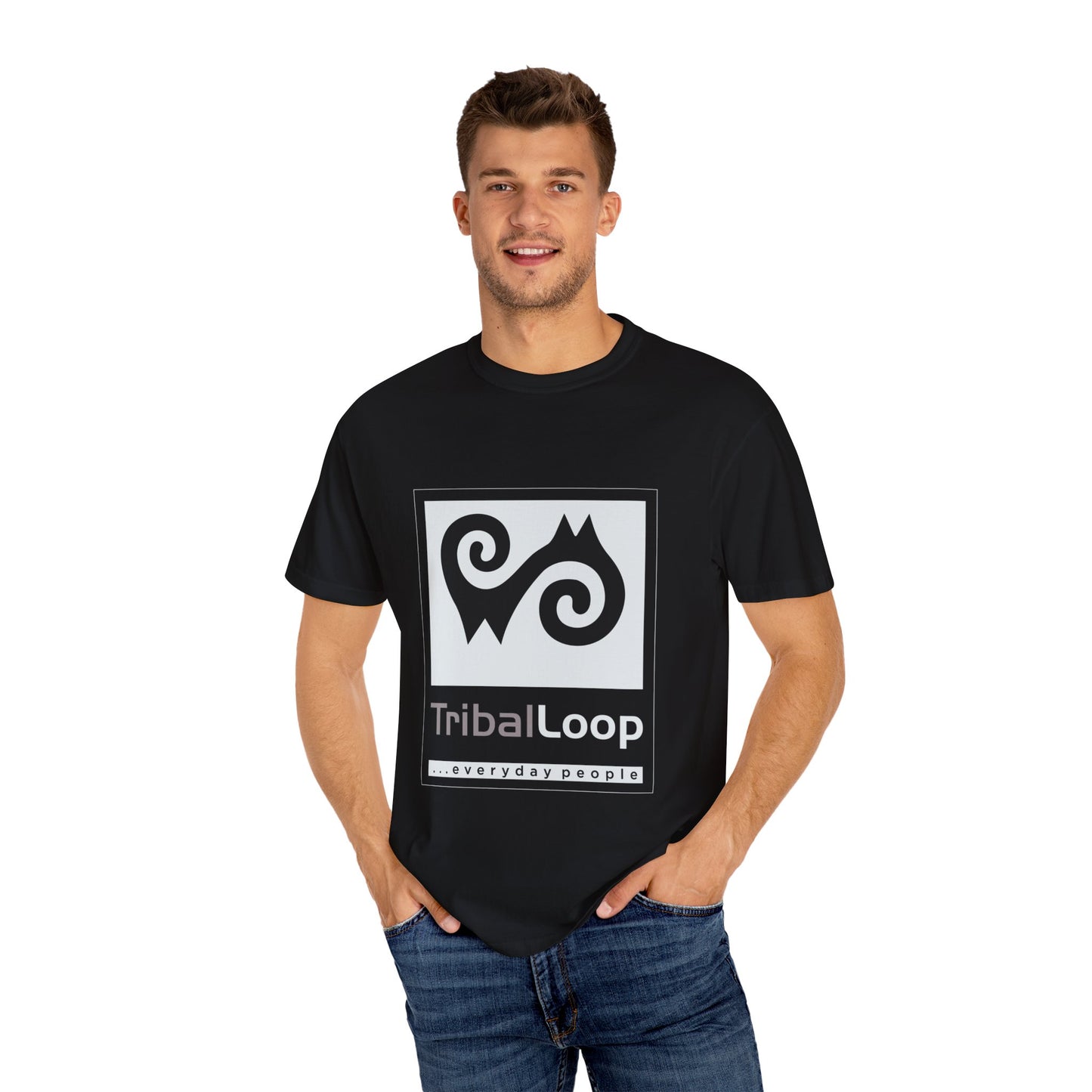 Tribal-loop comfort T-shirt