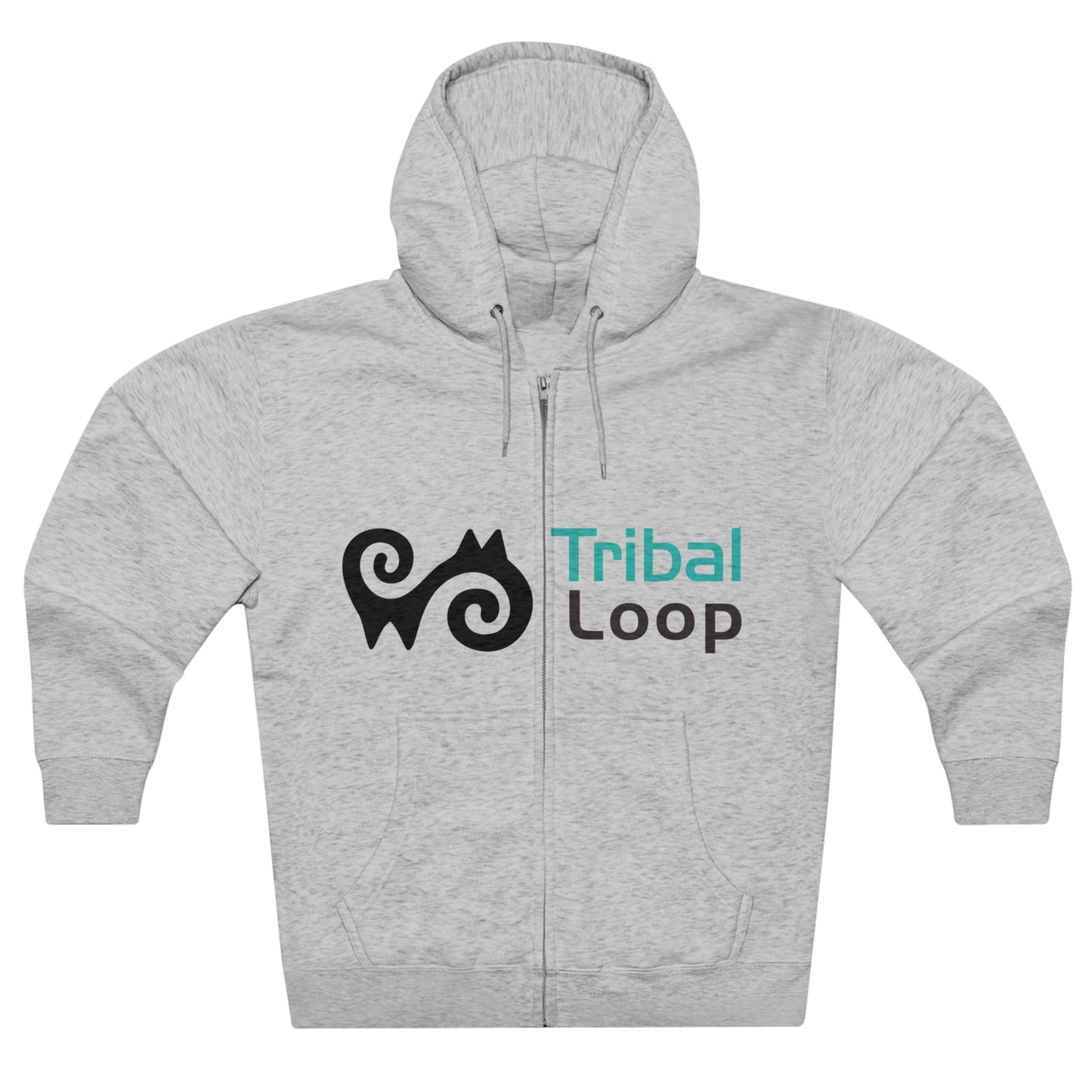 Tribal Loop Unisex Zip Hoodie