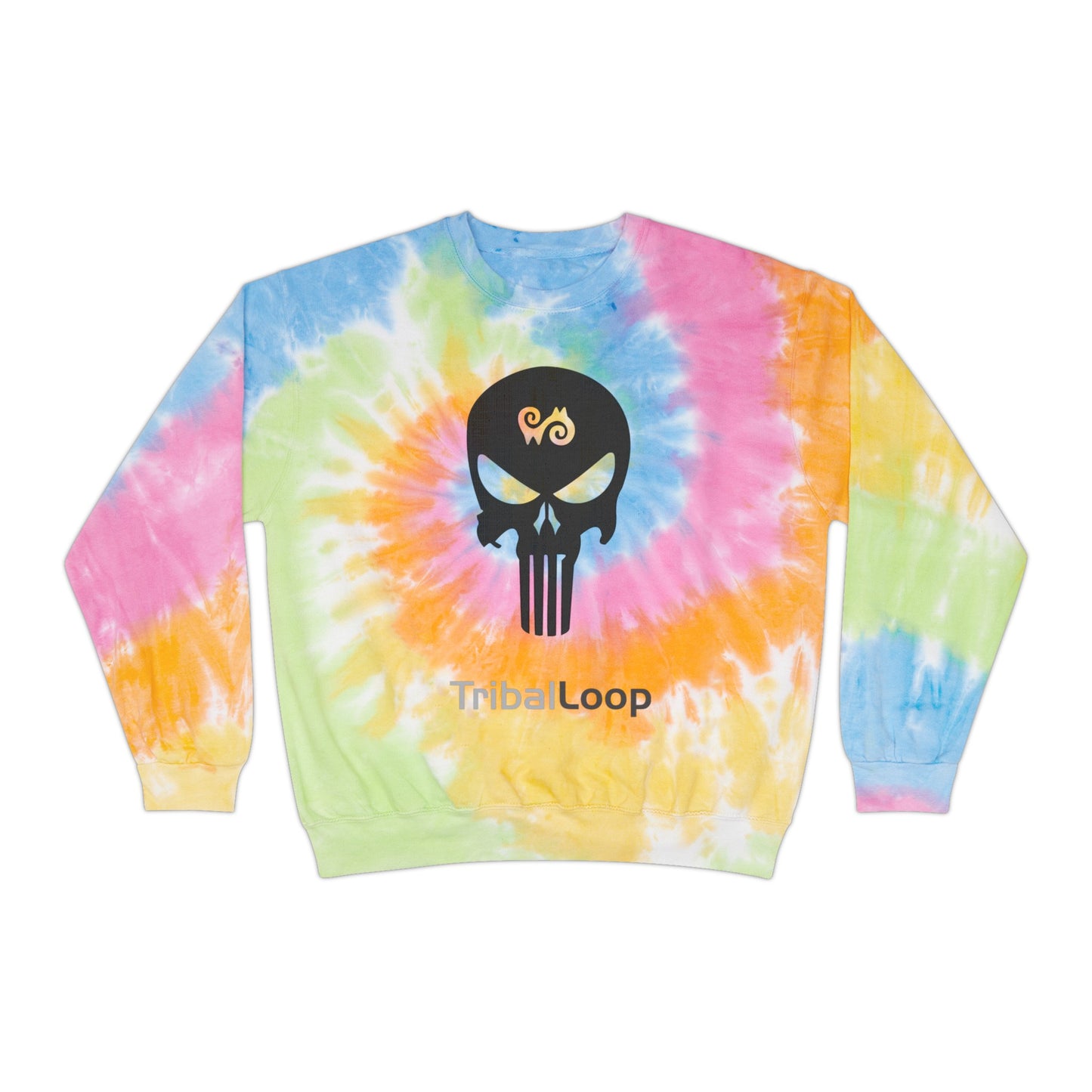 Tribal-loop Unisex Tie-Dye Sweatshirt
