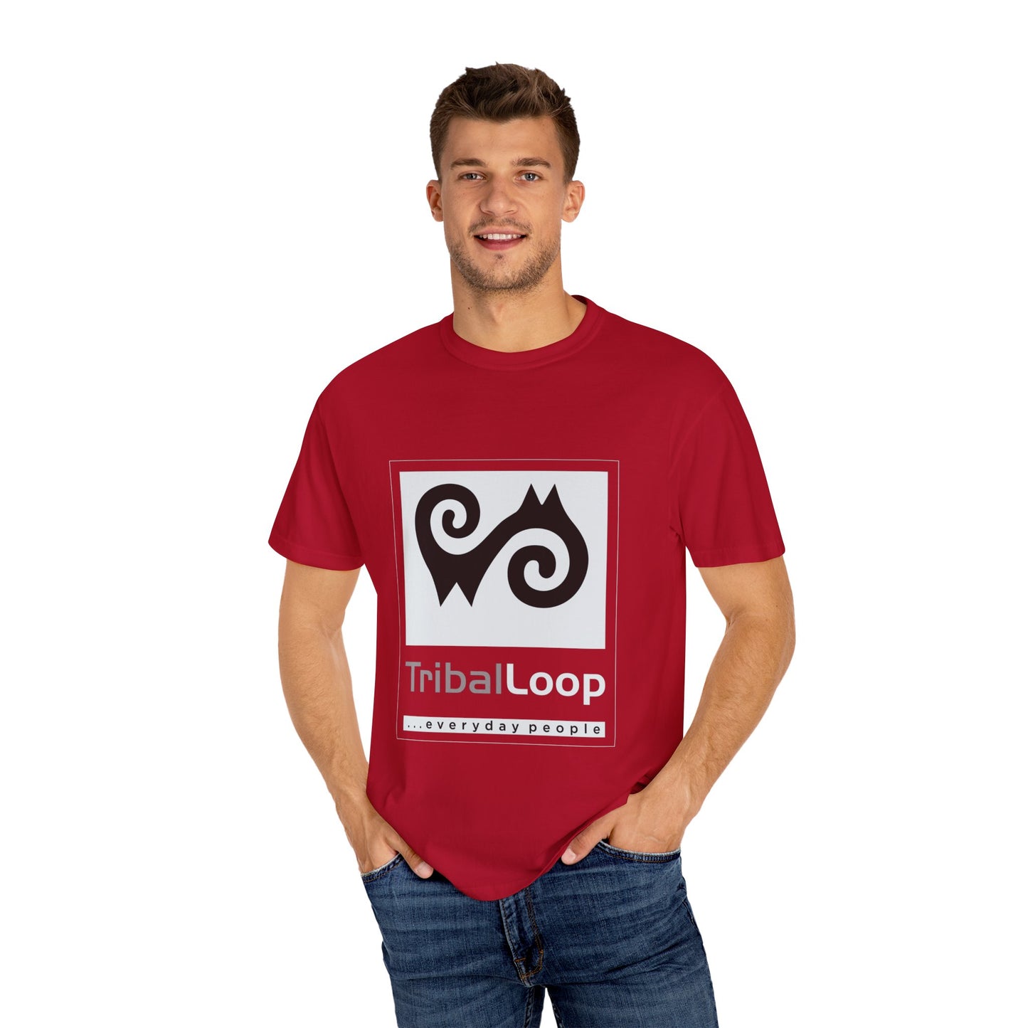Tribal-loop comfort T-shirt