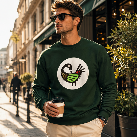 Adinkra Sankofa Long Sleeve Tee | Tribal Loop