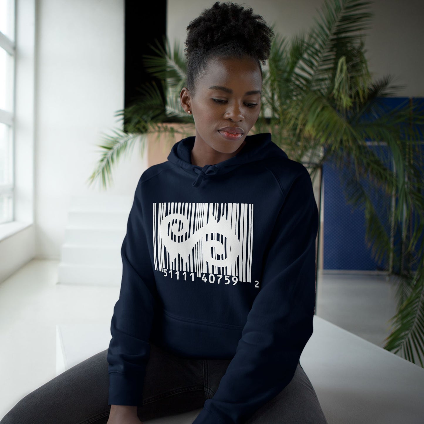 Adinkra Energy Coded Hoodie | Tribal Loop