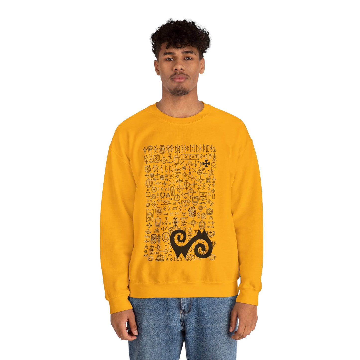 Tribal-loop Unisex Heavy Blend™ Crewneck Sweatshirt