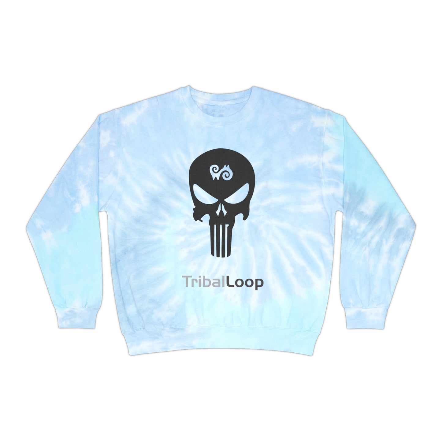 Tribal-loop Unisex Tie-Dye Sweatshirt
