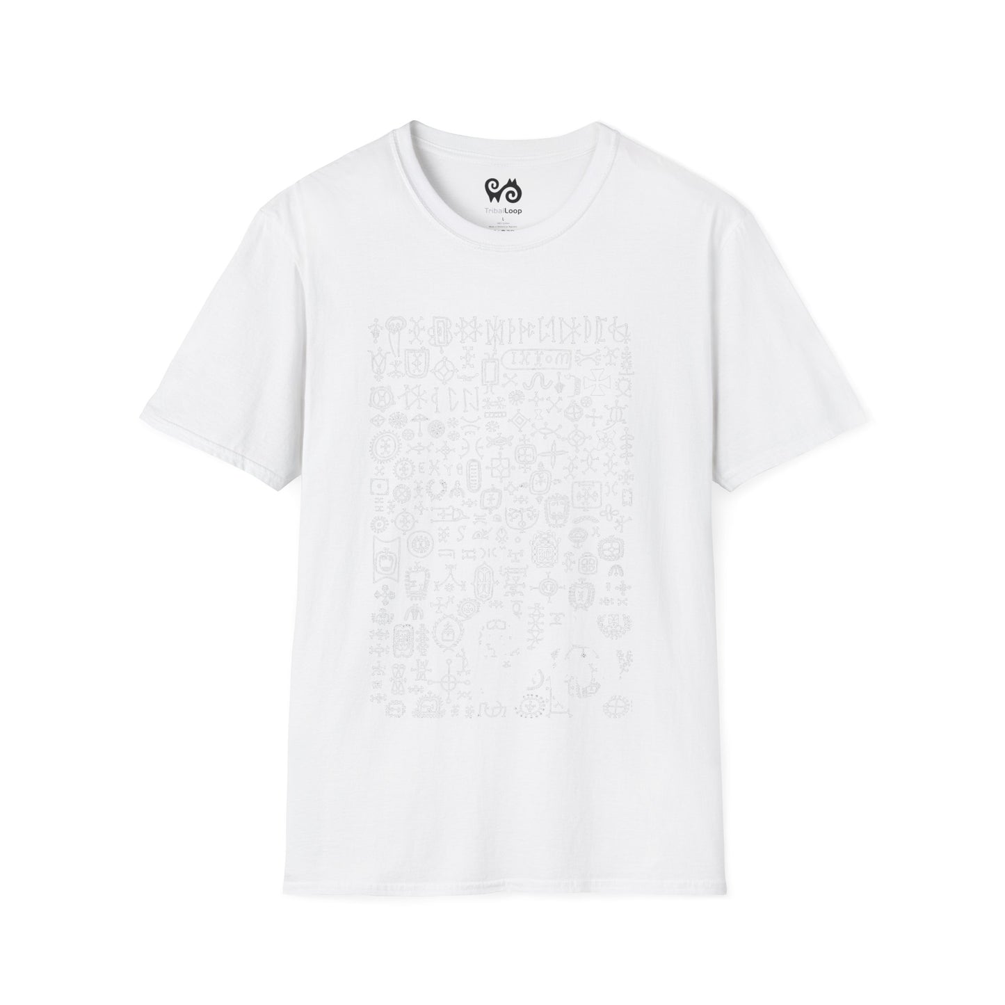 Tribal-loop Unisex Softstyle T-Shirt