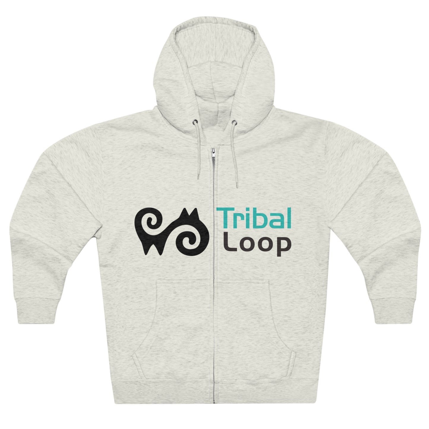 Tribal Loop Unisex Zip Hoodie