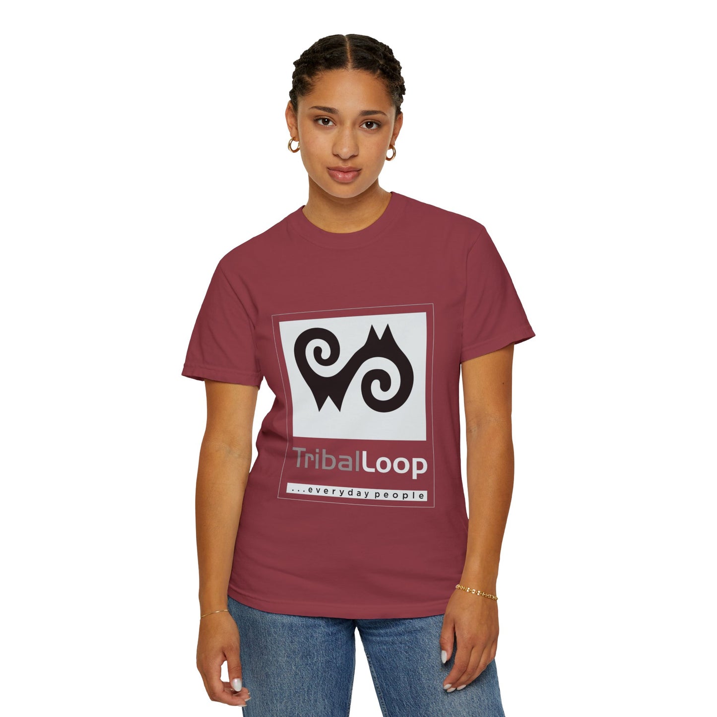 Tribal-loop comfort T-shirt