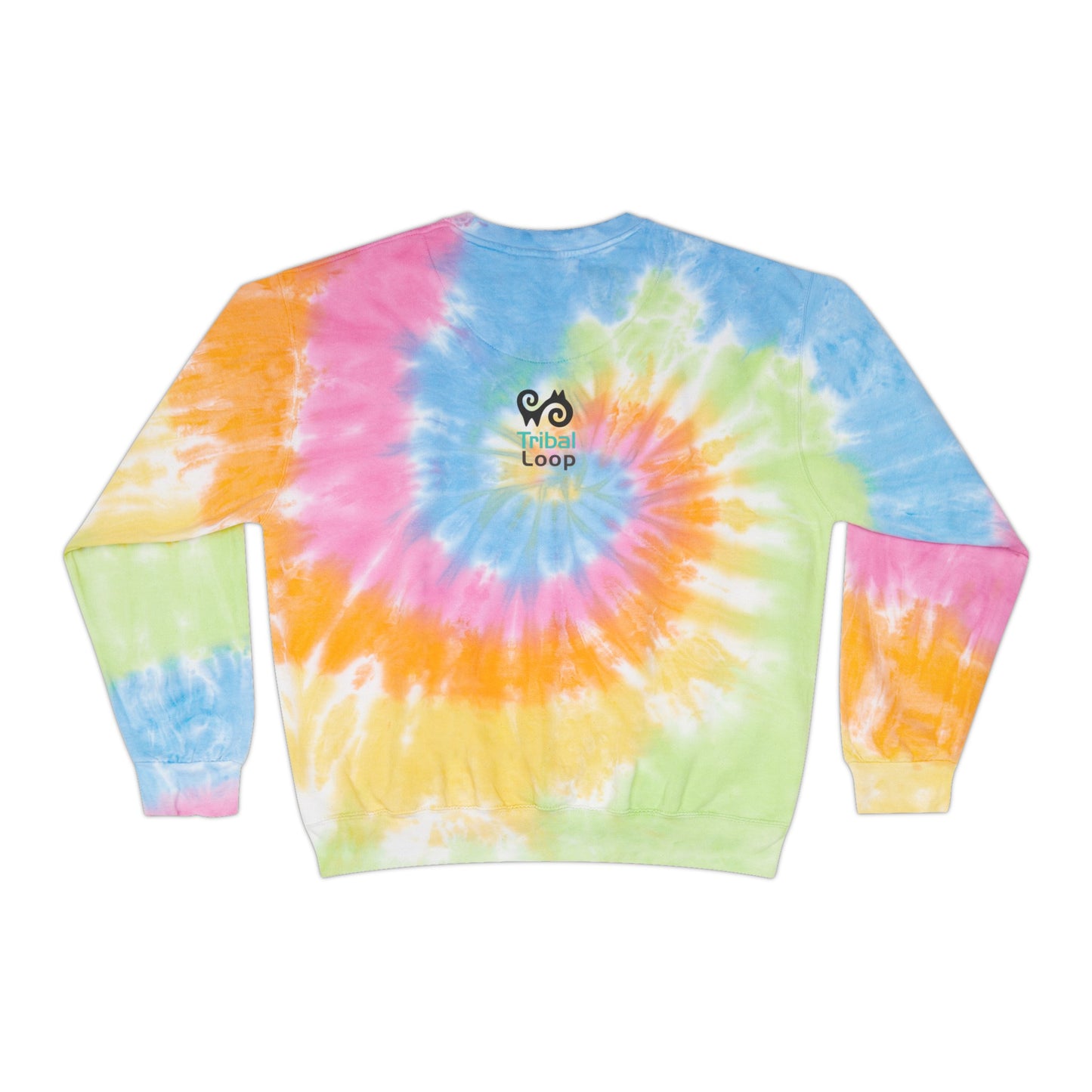 Tribal-loop Unisex Tie-Dye Sweatshirt