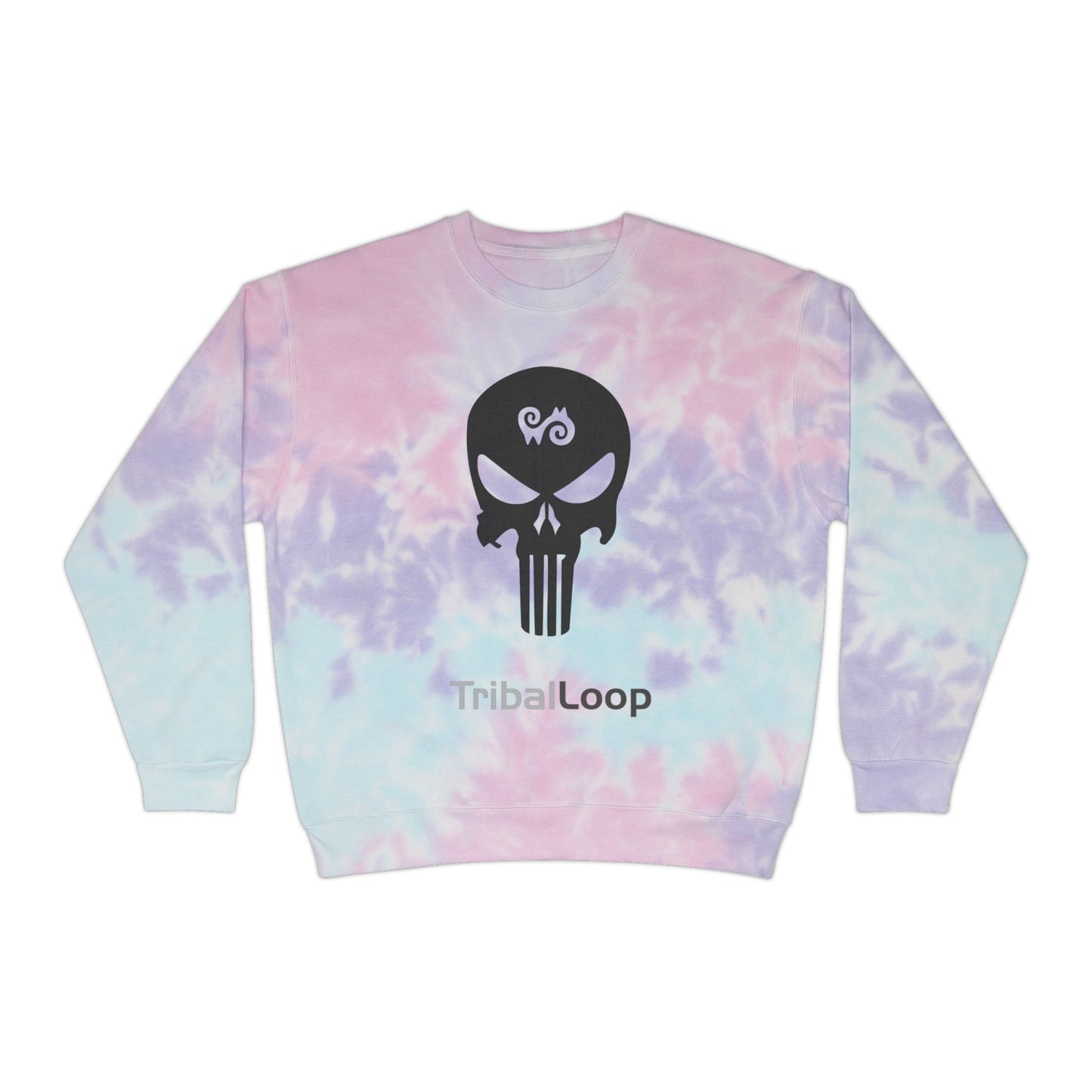 Tribal-loop Unisex Tie-Dye Sweatshirt