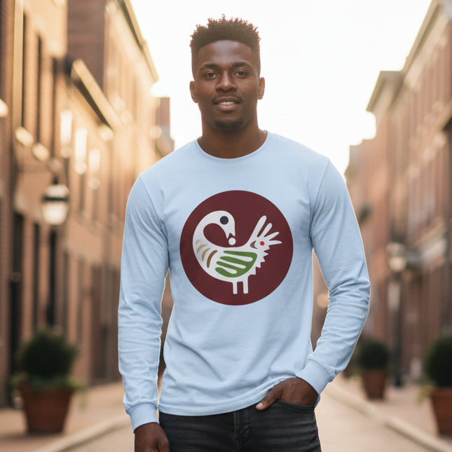 Adinkra Sankofa Retro Bird | Tribal Loop