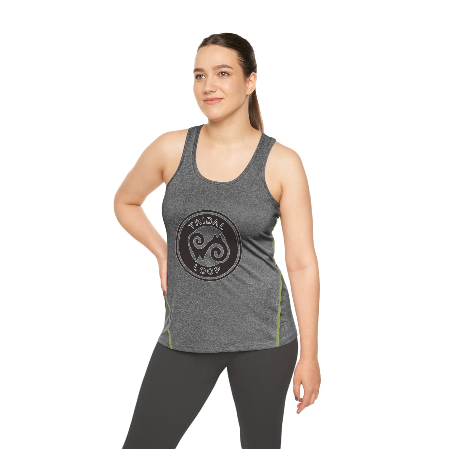 Tribal-Loop Women's Racerback Sports Top