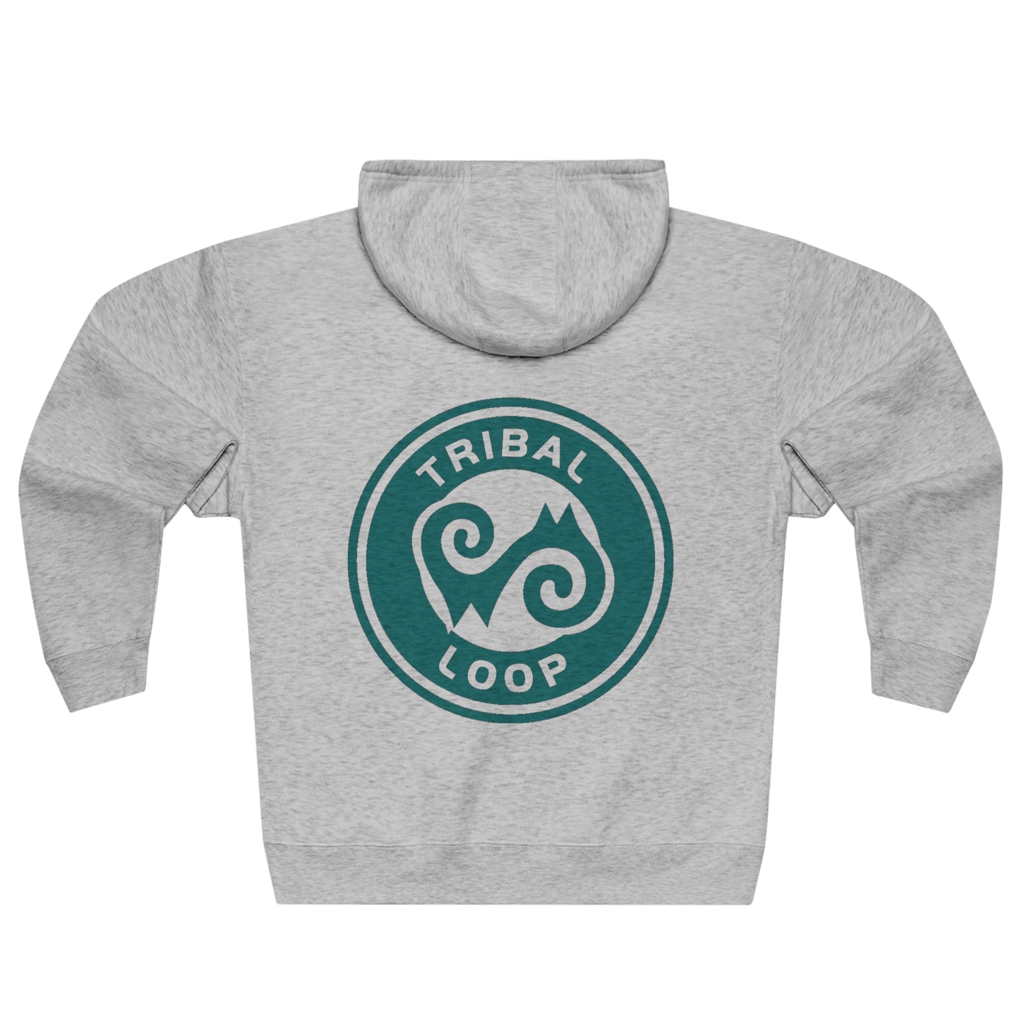 Tribal Loop Unisex Zip Hoodie