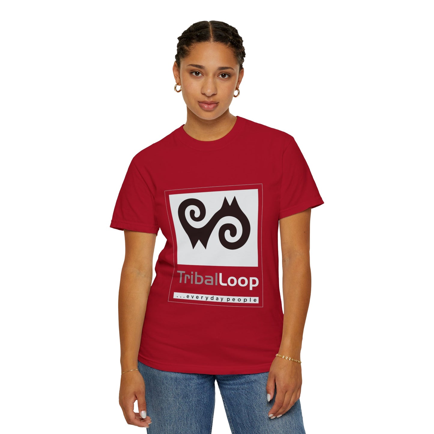 Tribal-loop comfort T-shirt