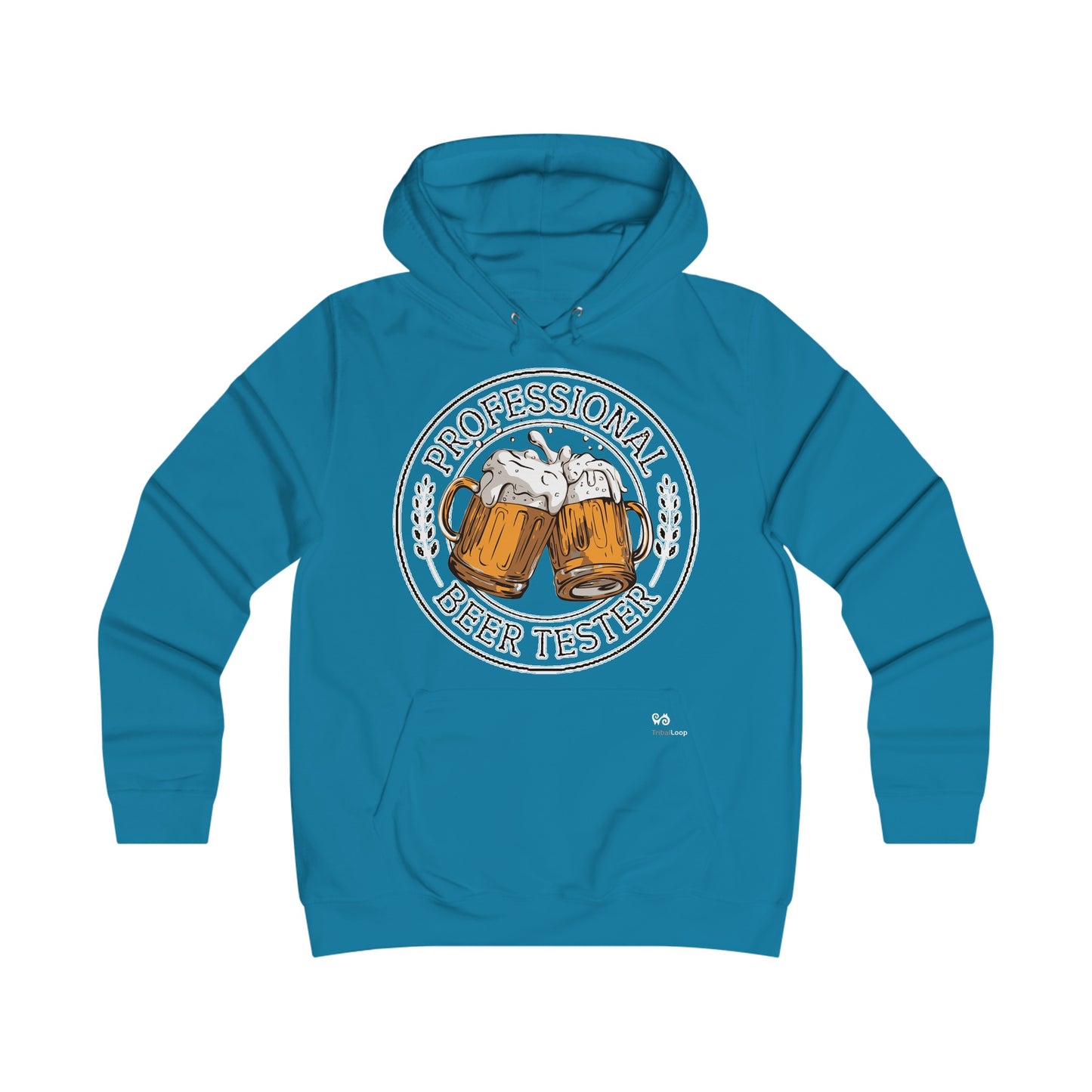 Tribal-Loop Girlie College Hoodie