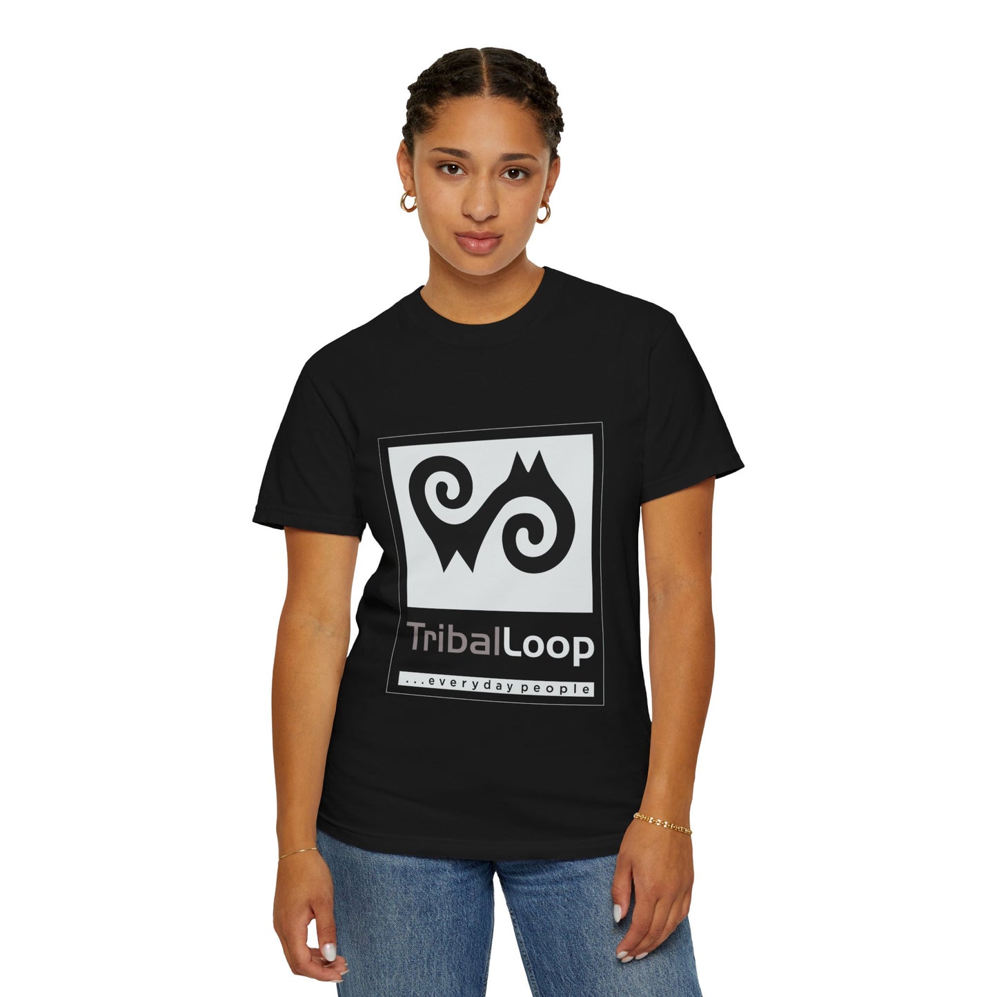 Tribal-loop comfort T-shirt