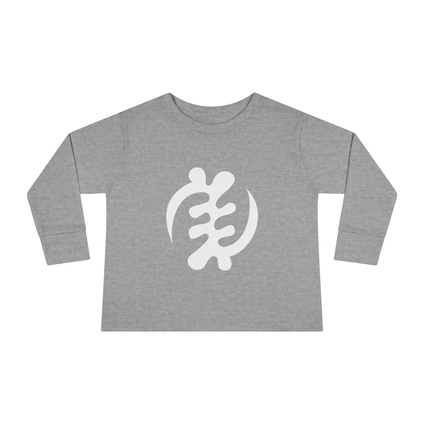 Tribal Loop  Adinkra ''Gye Nyame'' Toddler Long Sleeve Tee