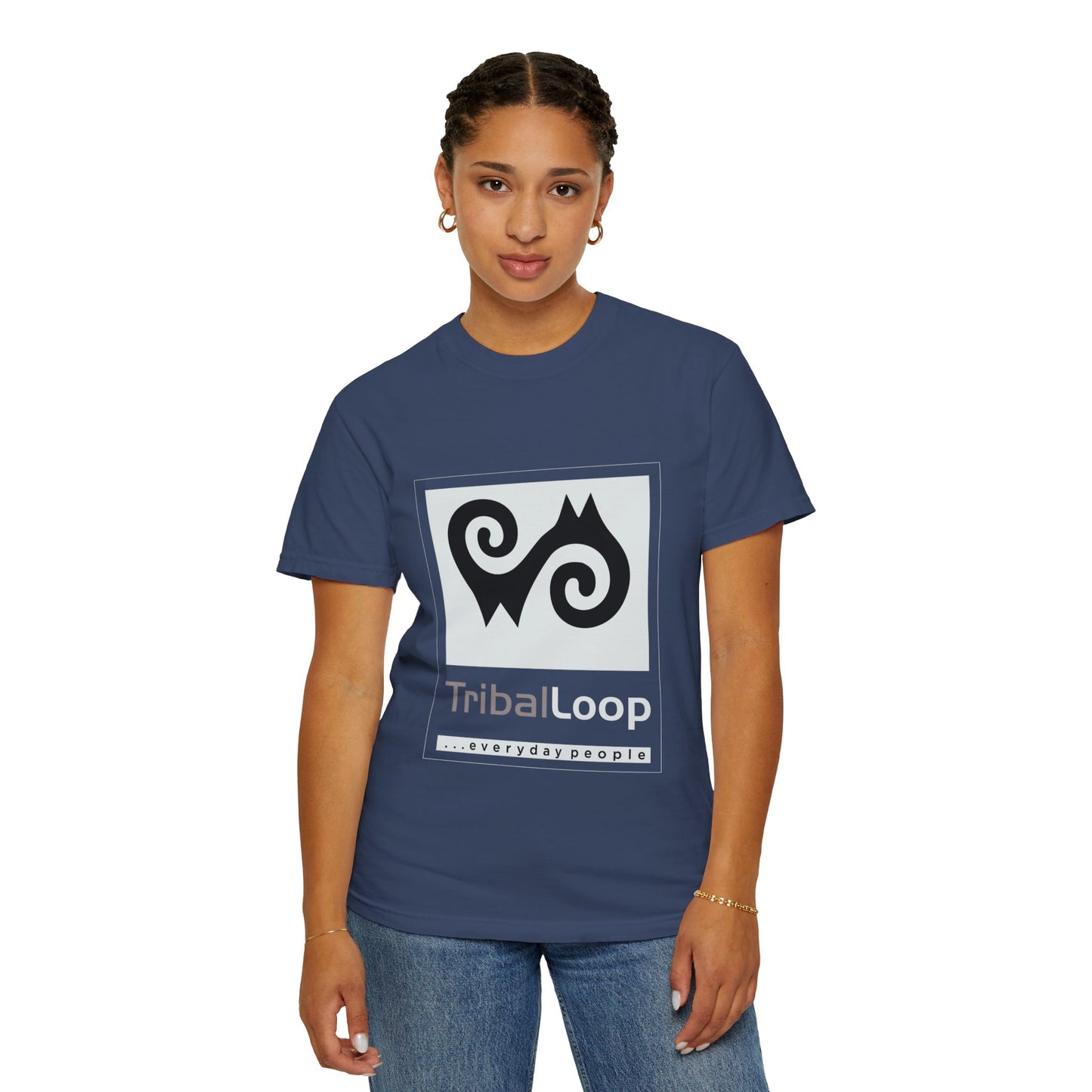 Tribal-loop comfort T-shirt