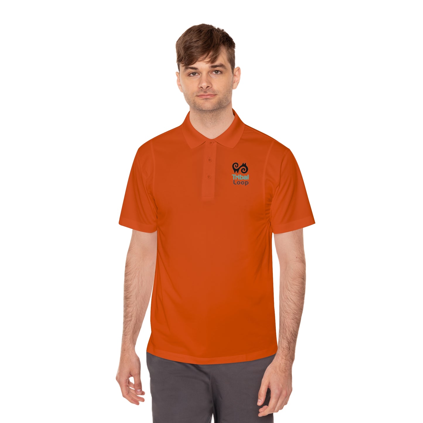 Tribal Loop Men's Sport Polo Shirt