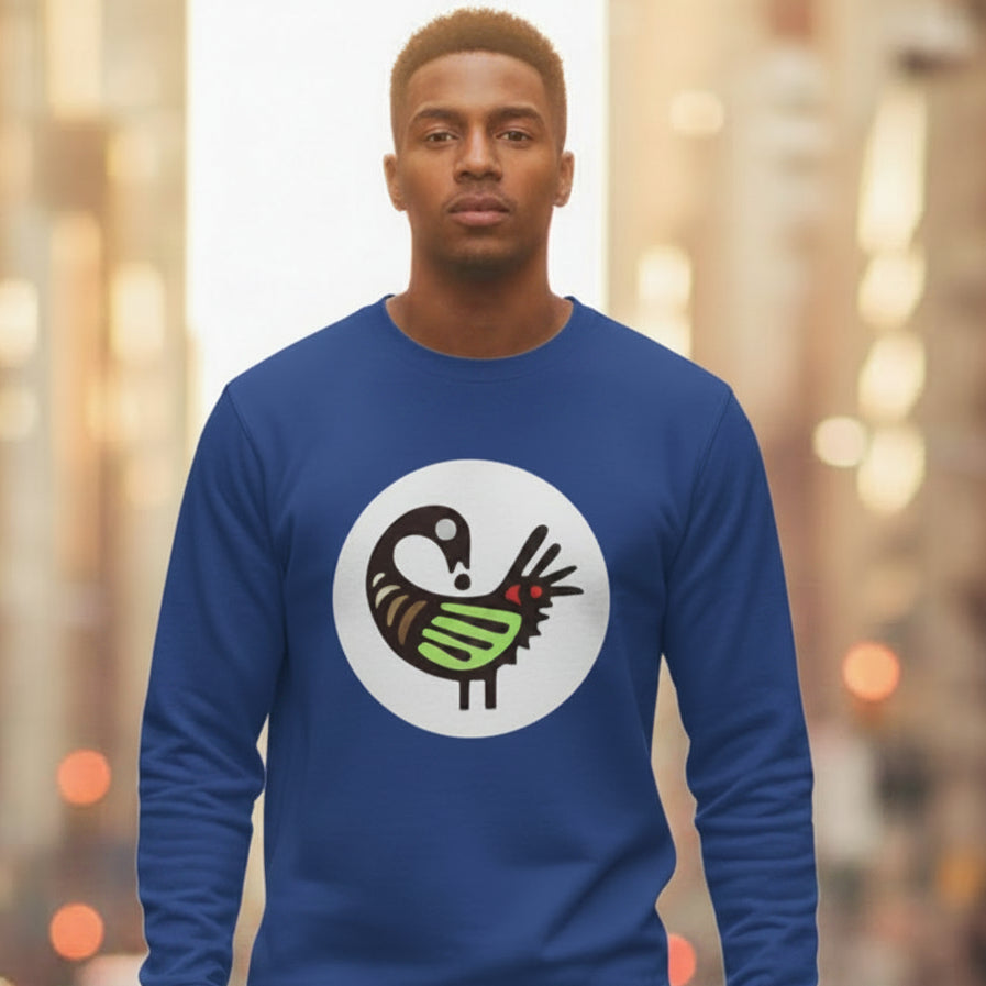 Adinkra Sankofa Long Sleeve Tee | Tribal Loop