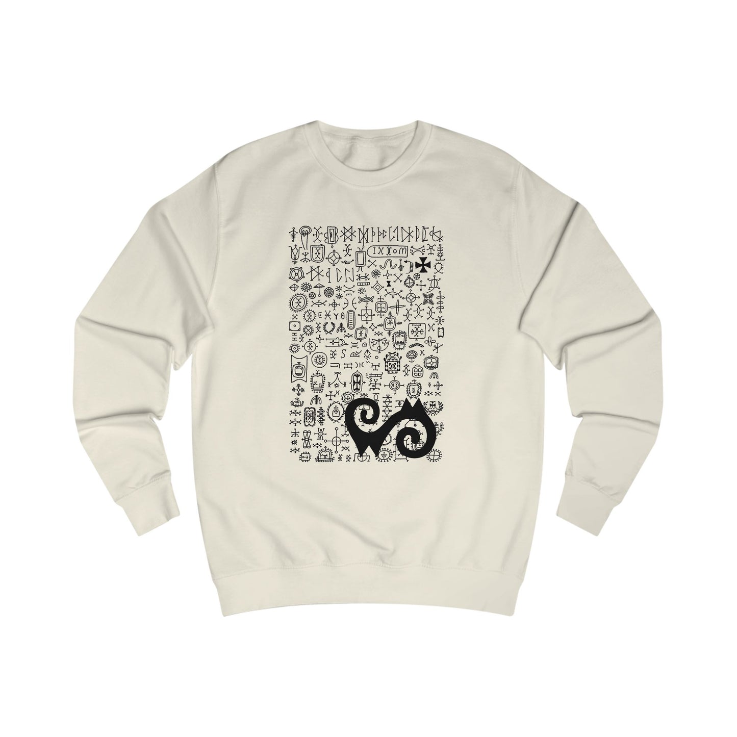 Nsibidi & Adinkra Unisex Symbols Sweatshirt | Tribal Loop