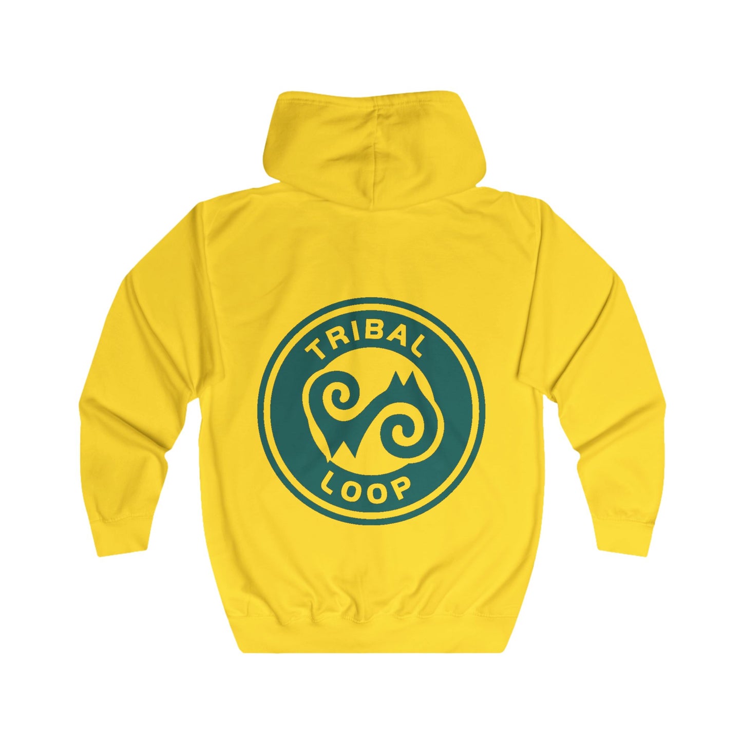 Adinkra Energy Symbol Full-Zip Hoodie | Tribal Loop