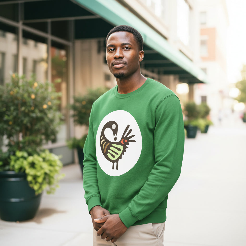 Adinkra Sankofa Long Sleeve Tee | Tribal Loop