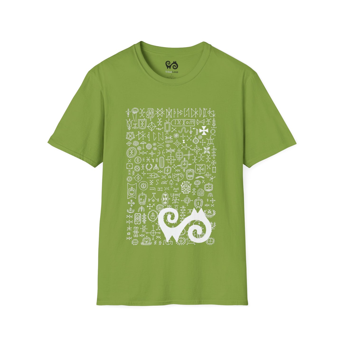 Tribal-loop Unisex Softstyle T-Shirt