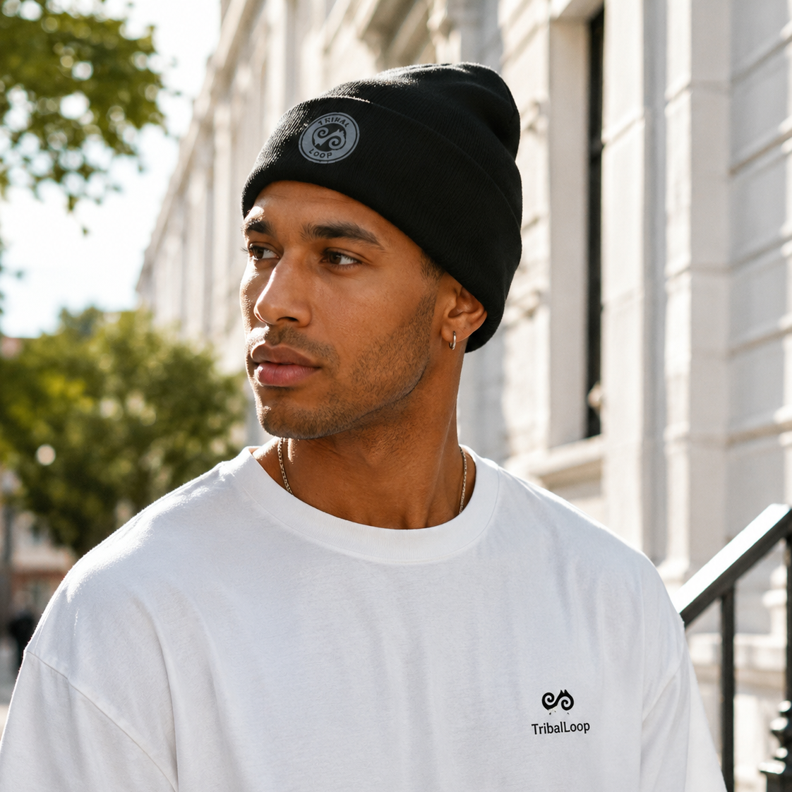 Embroidered Beanie