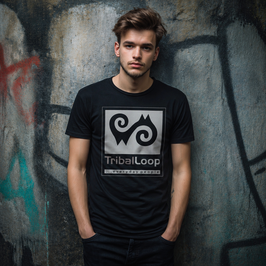 Tribal-loop comfort T-shirt