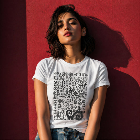 Tribal-loop Unisex Softstyle T-Shirt